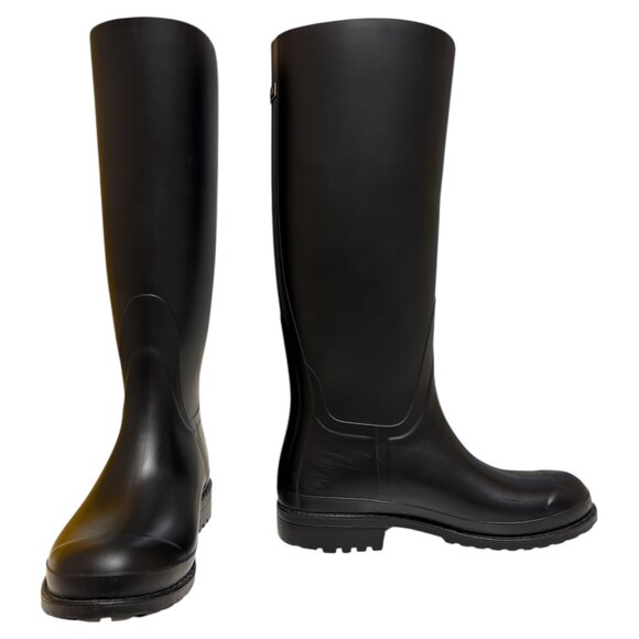 Matt & Nat Black Rubber Boots (7.5) - Picture 2 of 5